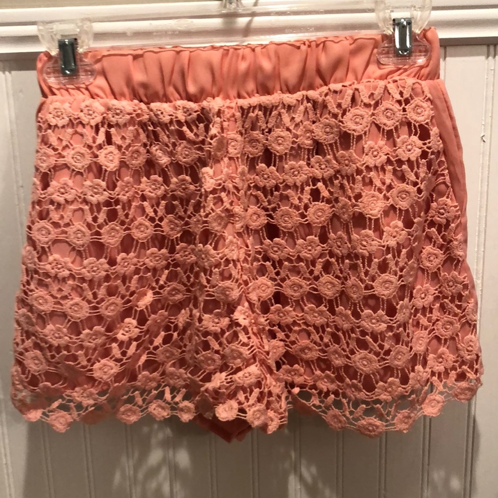 Lace shorts